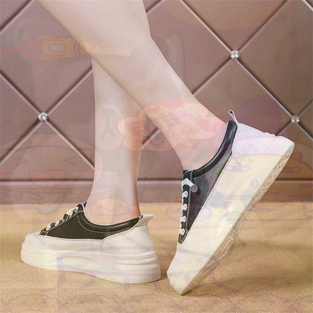 Tech Accessories For Students - Lace-up Chunky Loafers Woman Skateboarding Sports