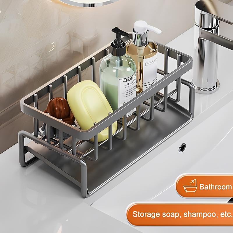 Sponge Drainer Rack With Towel - đánh giá và giá Tech Accessories Organizer
