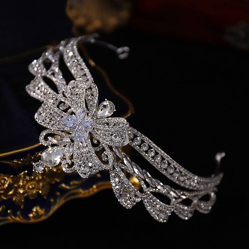 Luxury Cubic Zirconia Crystal  - đánh giá và giá Tech Hair Accessories