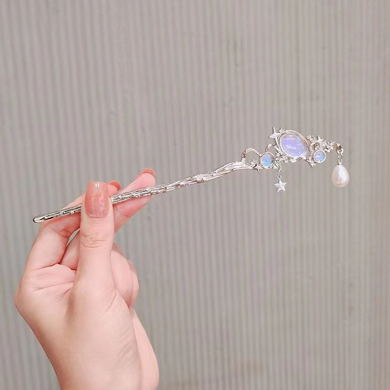 Moonstone Hairpin with Star &  - đánh giá và giá Tech Accessories Women