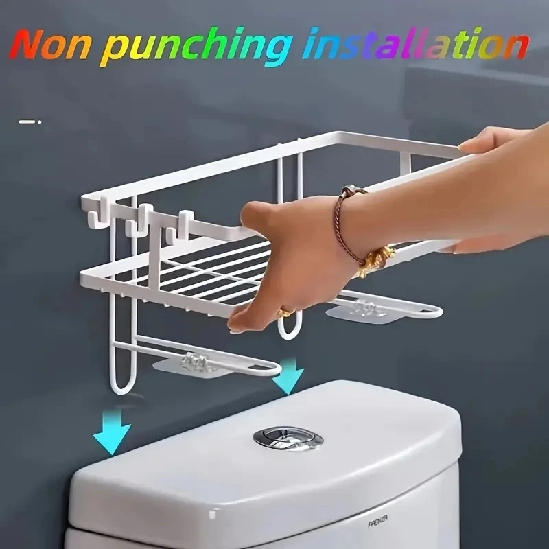 Over The Toilet Storage Shelf  - đánh giá và giá Tech Accessories Organizer