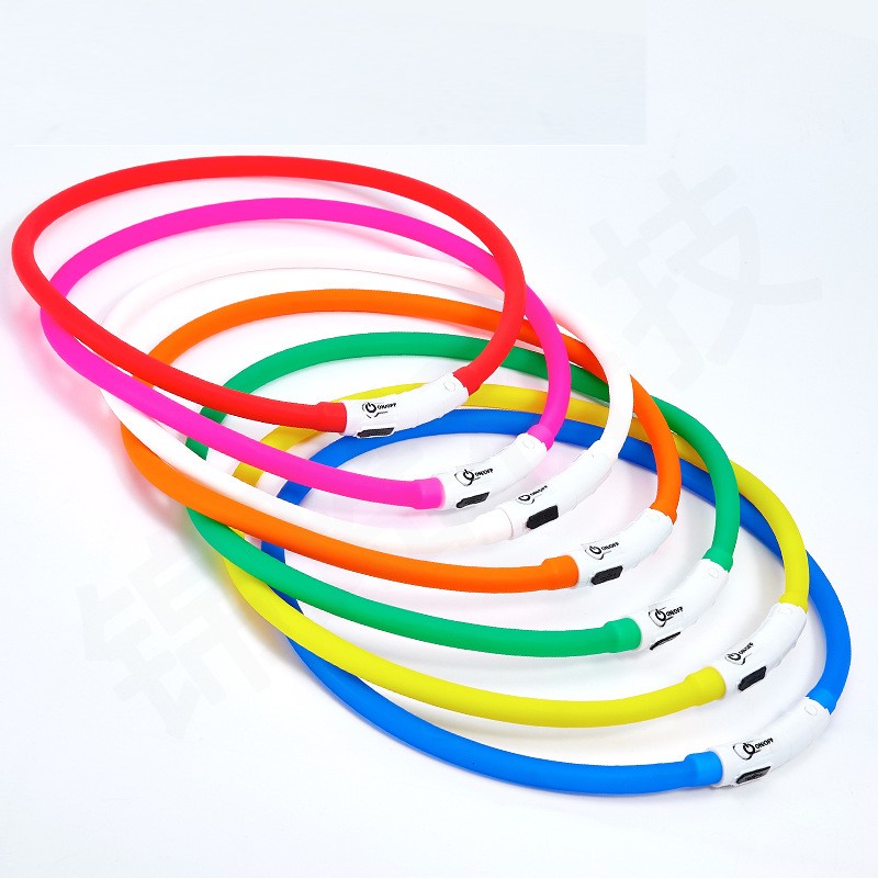 Silicone LED Dog Collar Rechar - đánh giá và giá Tech Dog Accessories