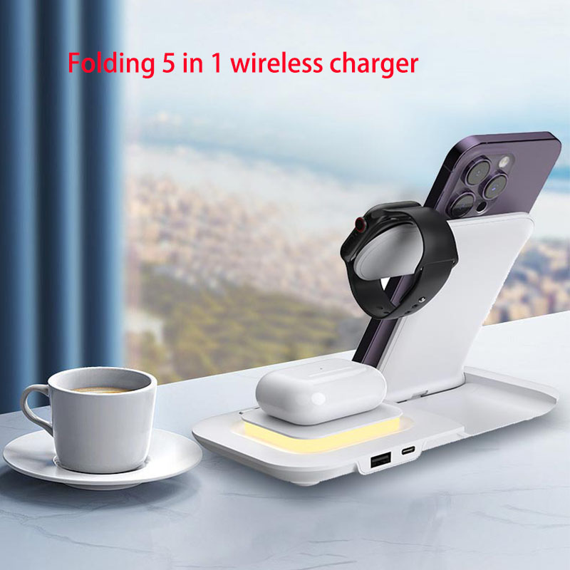 Hot 3 in 1 Foldable Wireless M - đánh giá và giá Wireless Charger 3 In 1