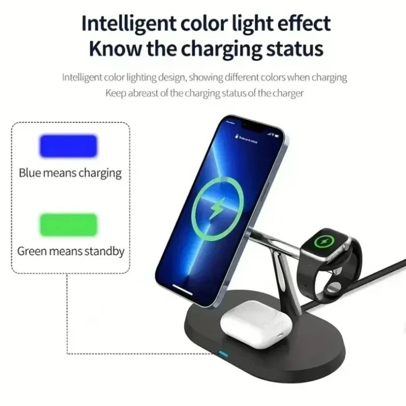 3 In 1 Opansten Magnetic Wirel - đánh giá và giá Wireless Charger 3 In 1
