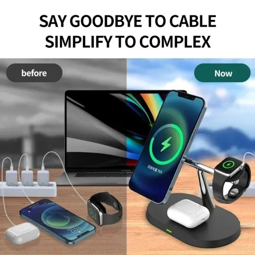 3 In 1 Opansten Magnetic Wirel - đánh giá và giá Wireless Charger 3 In 1