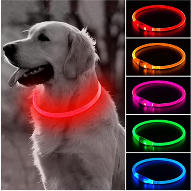 Led Light Dog Collar Detachabl - đánh giá và giá Tech Dog Accessories