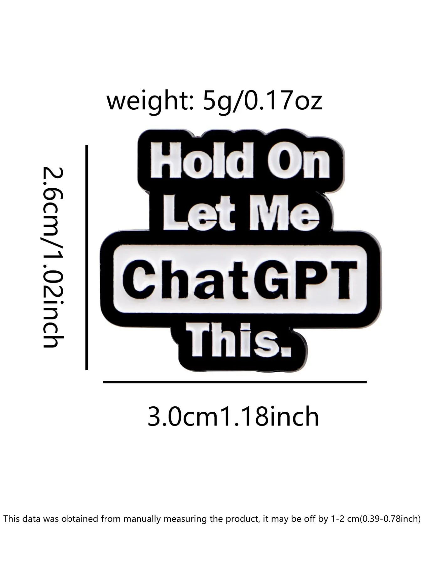 Chatgpt Enamel Pin Emblem Logo - đánh giá và giá Tech Accessories For Students