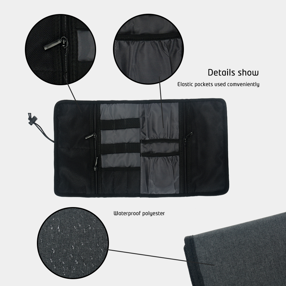 Tech Organizer Bag Cable Stora - đánh giá và giá Tech Accessories Organizer
