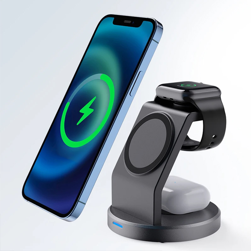 3 In 1 Wireless Charger Stand  - đánh giá và giá Wireless Charger 3 In 1