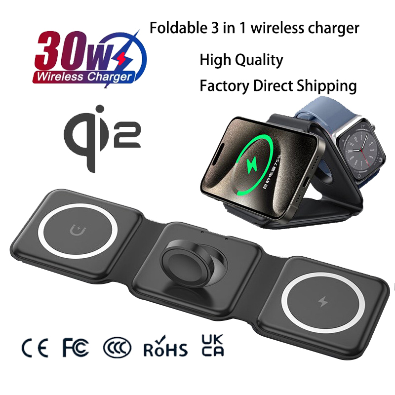Universal Qi2 Magnetic Foldabl - đánh giá và giá Wireless Charger 3 In 1