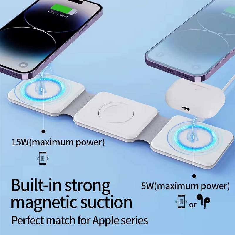 Universal Qi2 Magnetic Foldabl - đánh giá và giá Wireless Charger 3 In 1