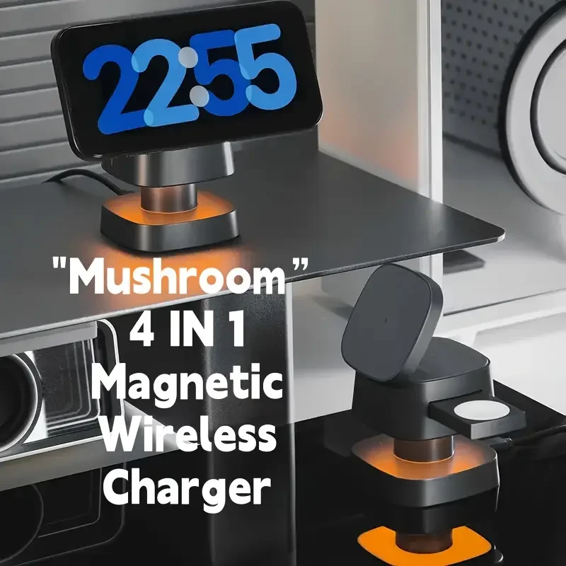 Magnetic 3 in 1 Wireless Charg - đánh giá và giá Wireless Charger 3 In 1