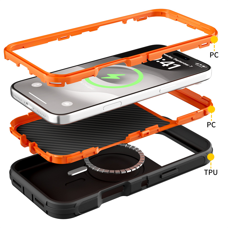 3IN1 Rugged Armor Shockproof O - đánh giá và giá Wireless Charger 3 In 1