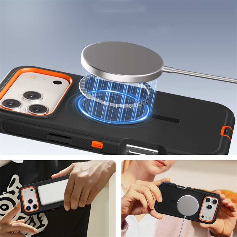 3IN1 Rugged Armor Shockproof O - đánh giá và giá Wireless Charger 3 In 1