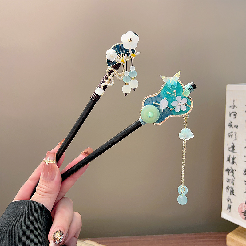 Classic Tassel Hair Stick Blac - đánh giá và giá Tech Hair Accessories
