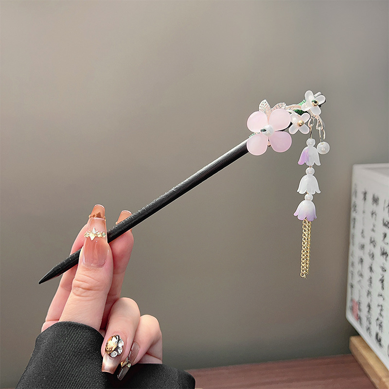 Classic Tassel Hair Stick Blac - đánh giá và giá Tech Hair Accessories